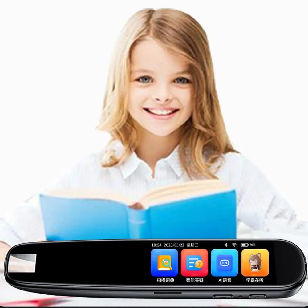 Portable Scanner Mini Handheld Document A4 Book Scanner for JPG PDF Format 300/600/900 DPI Scan Reader Pen Languages Translation