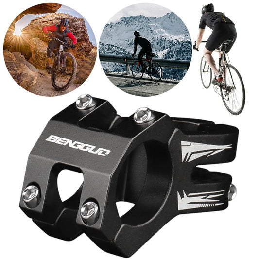 31.8 Stem MTB Stem Aluminum Alloy Short Handlebar Stem MTB Bike Handlebar Stem for Most Bicycle Road Bike MTB BMX Fixie Gear