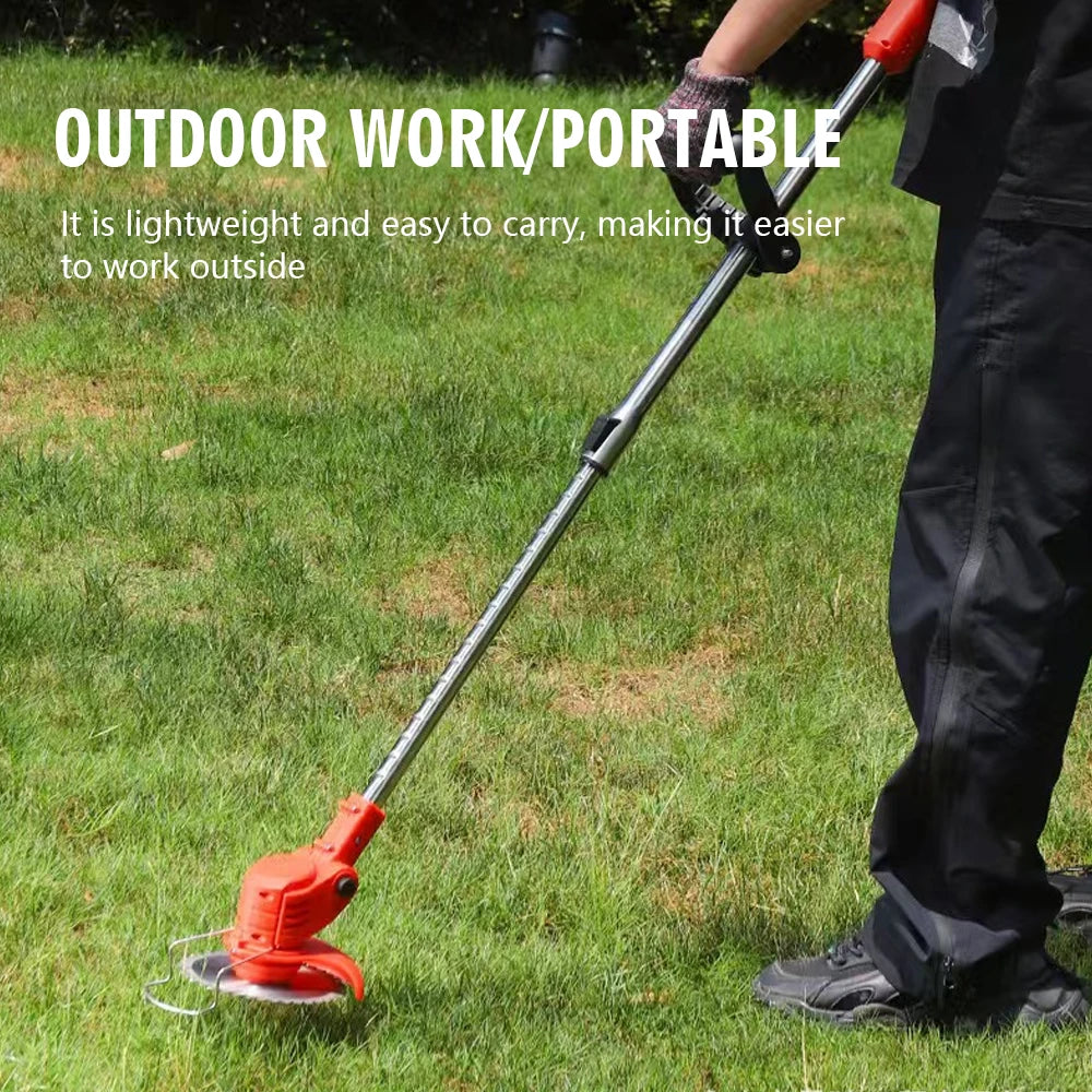 2026 New Cordless Handheld Electric Lawn Mower Grass Trimmer With Adjustable Garden Tool For Makita 21V Battery