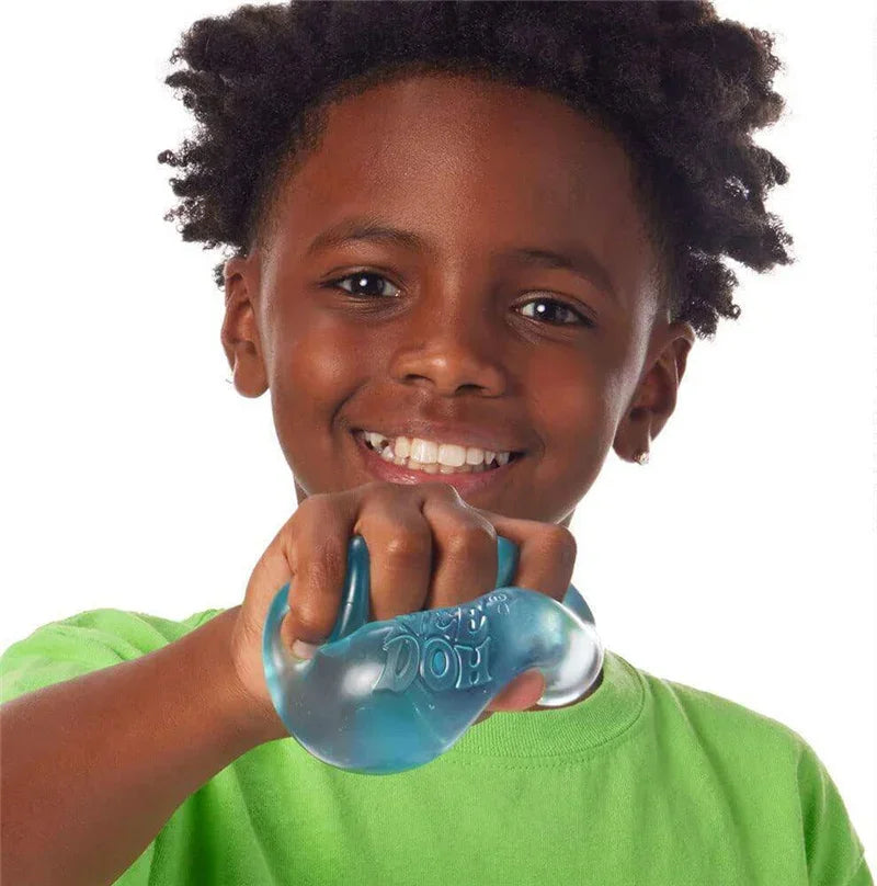 Needoh Nice Berg Giant Sensory Cube Maltose Toy 4 Pack Mini Baby Teenie Cube Squeeze Slow Rebound Stress Reliever Sensory Play