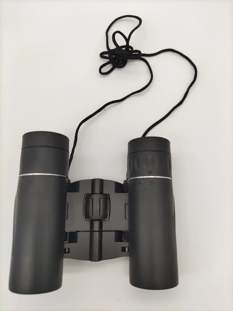 9000x25 HD Zoom Portable Powerful Binoculars Long Range BAK4 Telescope Jumelles Folding Optics for Outdoor Hunting Camping