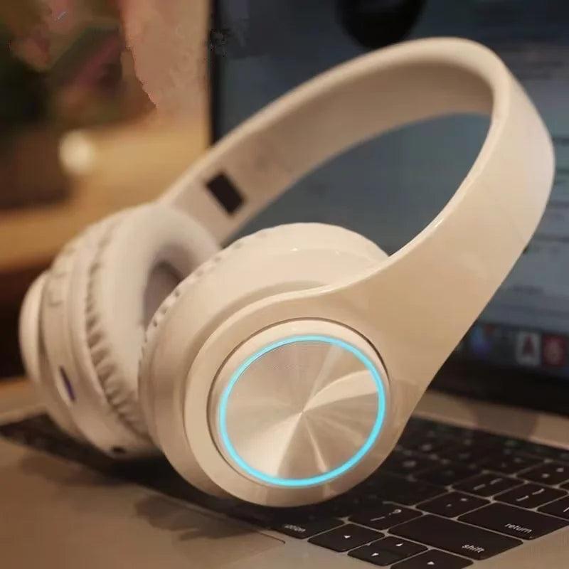 B39 Bluetooth Headset Foldable Headphones HiFi Stereo Earphone With Mic Support SD Card FM For Xiaomi Iphone Sumsamg Phone