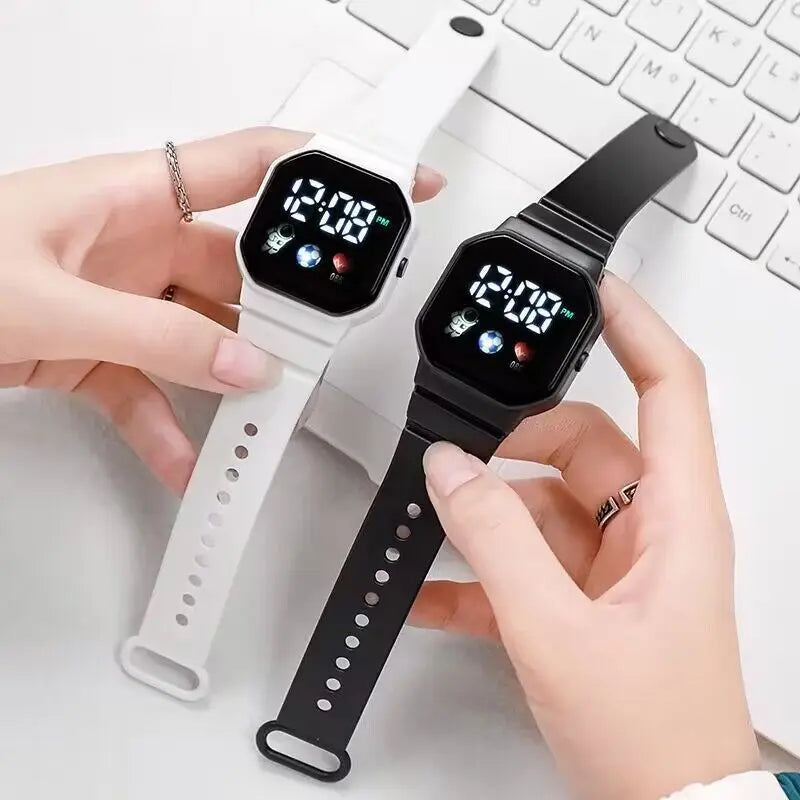 Sports Watch For Women And Men LED Electronic Digital Watch Fashion Casual Simple Silicone Female Watch Electronic Clock