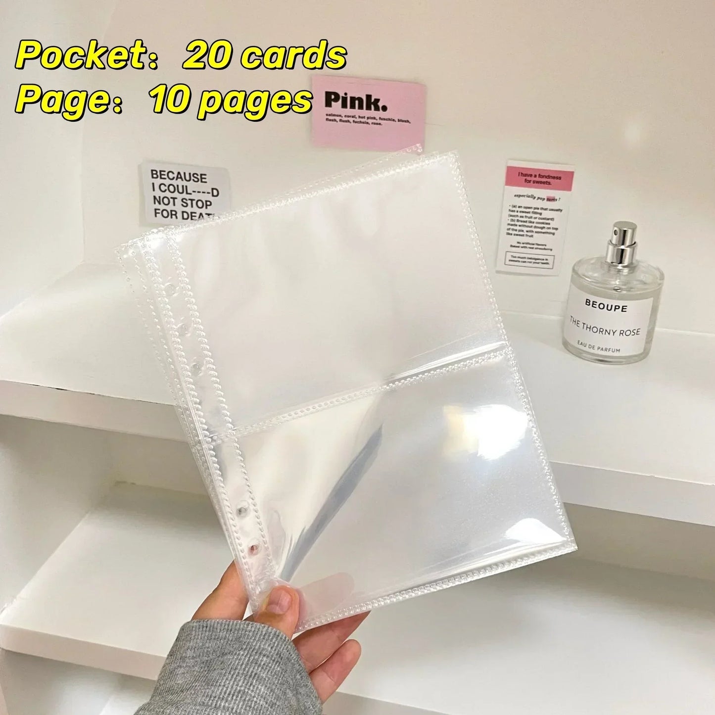 A5 Binder Photocards Cover Kpop Loose-leaf Collect Book Photo Cards Album Storage Book Stationery Birthday Gifts 포토카드 바인더