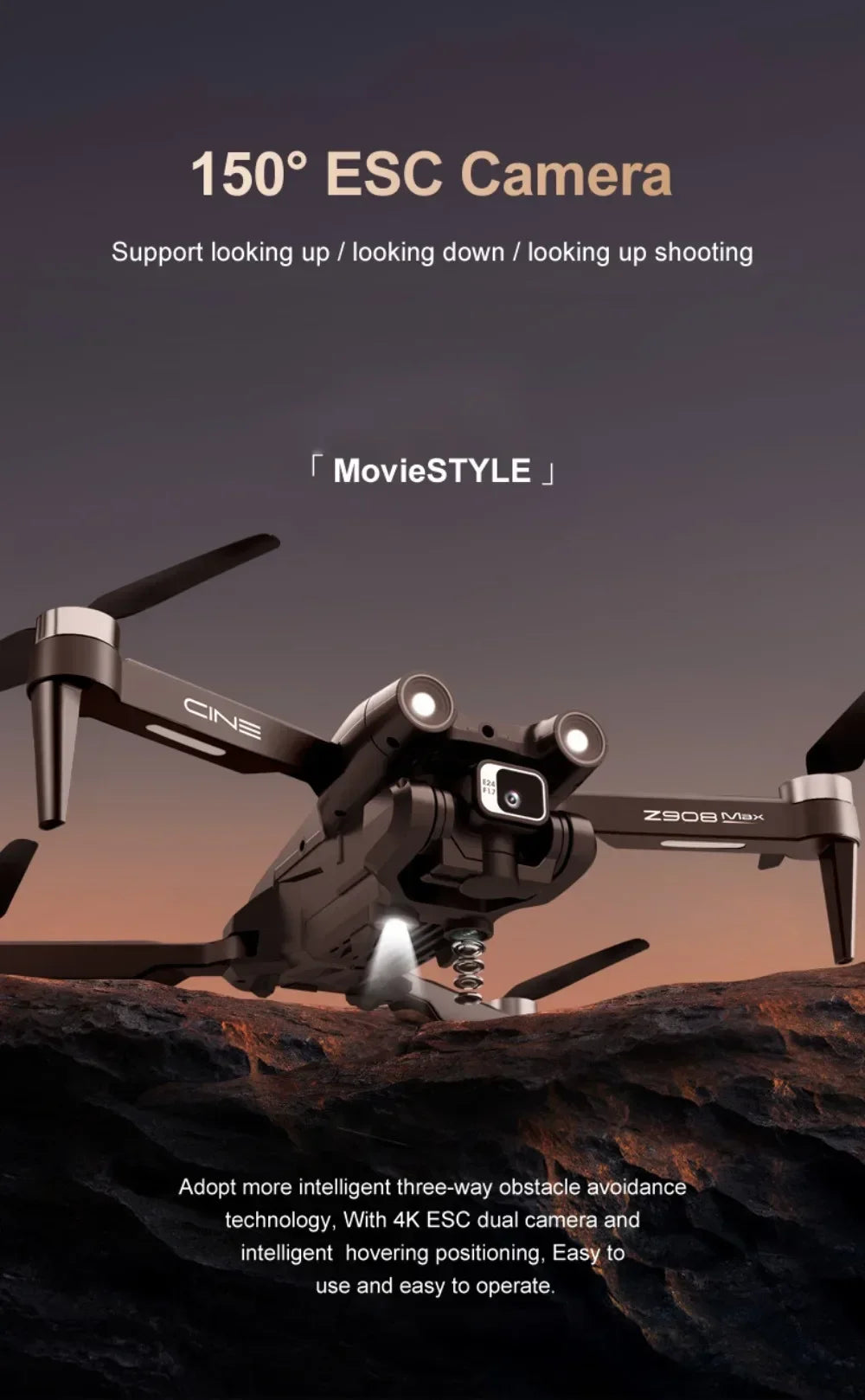 Lenovo Z908 Pro max Drone 4K Professional HD Dual Camera Dron Brushless Motor 5G WIFI FPV RC Quadcopter Helicopter Toys