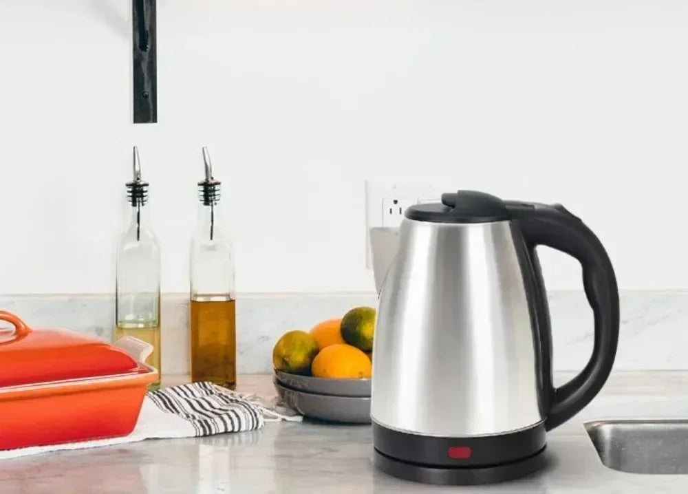2L Food-grade Stainless Steel Electric Teapot Electric Kettle Hot Water Kettle Coffee Beverage Boiler Electric Water Heater