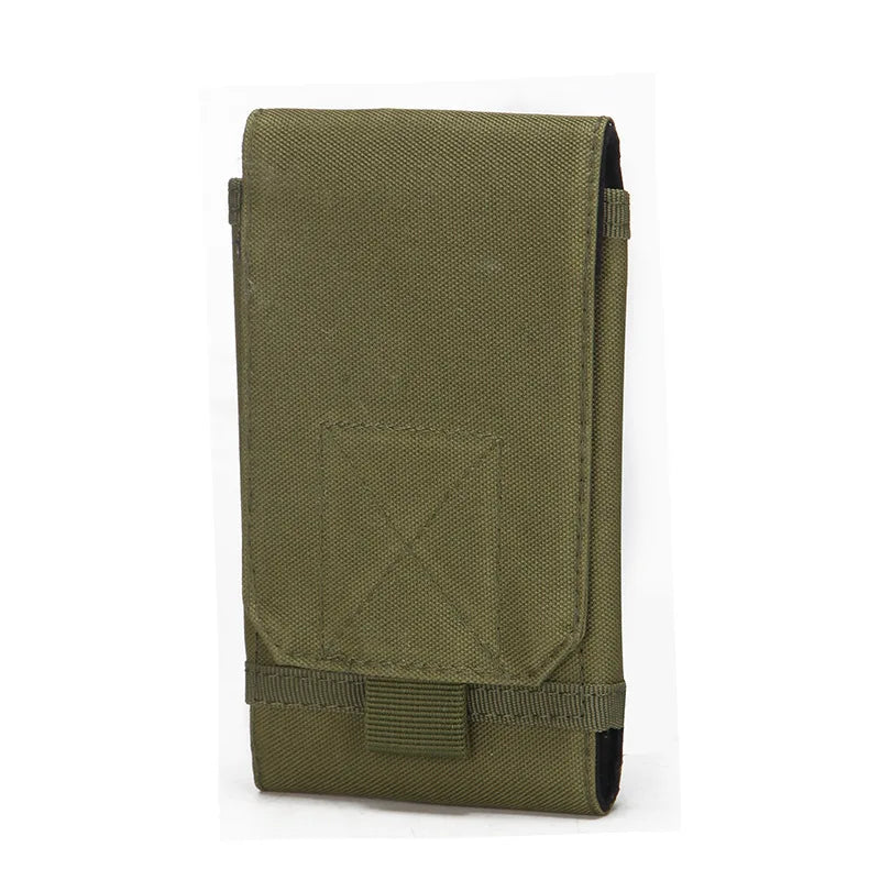 6 Inch Cell Phone Pouch Waist Bag Molle Outdoor Universal Running Mobile Phone Case Bag Camping Hunting Accessories Pouch