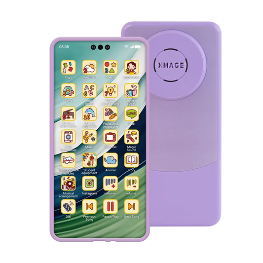 Toy Cell Phone Educational Toys Cellphone Baby Kid Educational Toy Phone Mobile Phone Model Toy for Children Birthday Xmas Gift