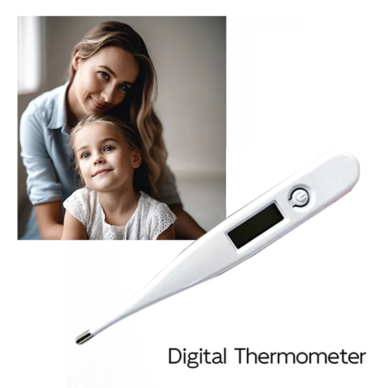 Household Thermometer Baby Adult Medical Ear Thermometer Digital Thermometer Fever Thermometer Pulse Oximeter Finger Medical