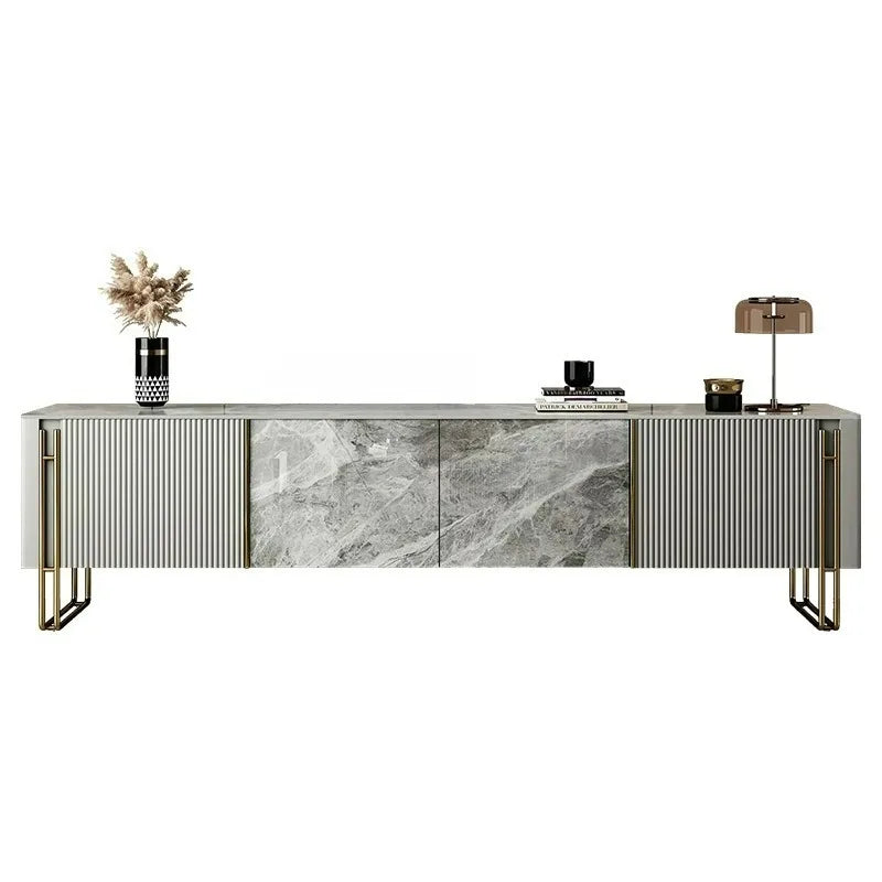 Customizable luxury TV cabinets, modern minimalist living room and bedroom platform coffee table sets with storage cabinets.