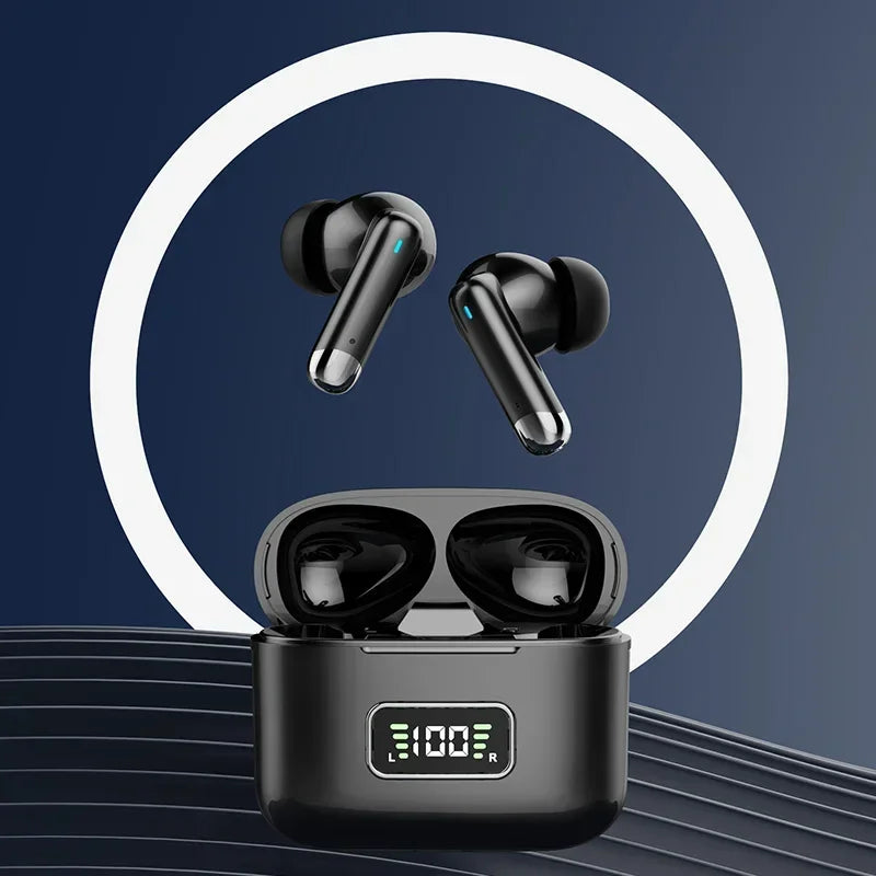New Bluetooth headset Wireless Headphones Sport Earphones Waterproof Noise Reduction in-ear Wireless Earbuds With Mic For phones
