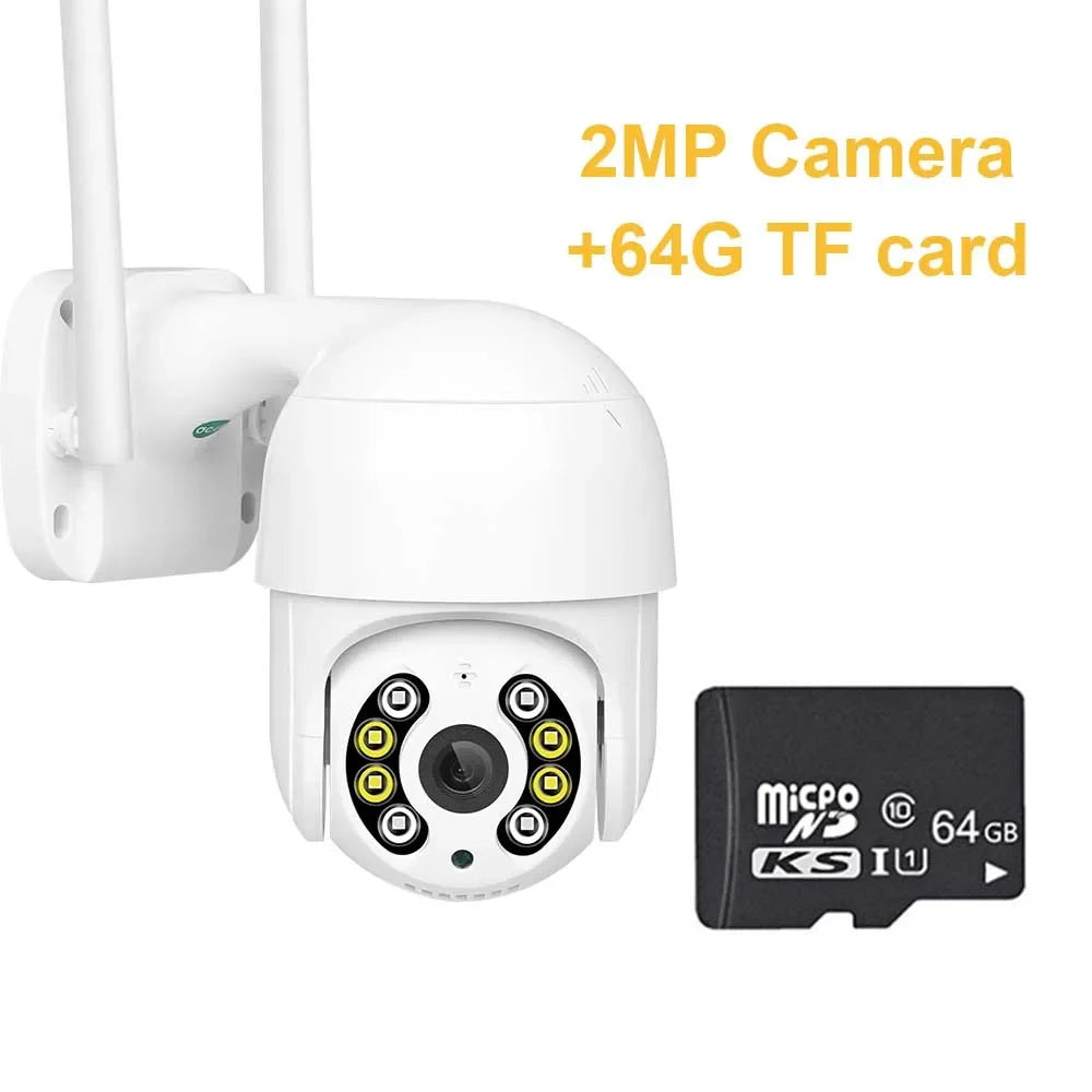 4K 8MP Wireless IP Camera Outdoor Security Wifi PTZ Camera 4MP HD Auto Tracking Video Surveillance CCTV Camera P2P iCsee APP