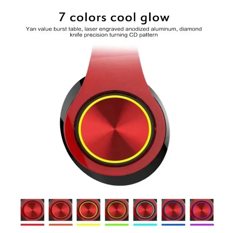 B39 Bluetooth Headset Foldable Headphones HiFi Stereo Earphone With Mic Support SD Card FM For Xiaomi Iphone Sumsamg Phone