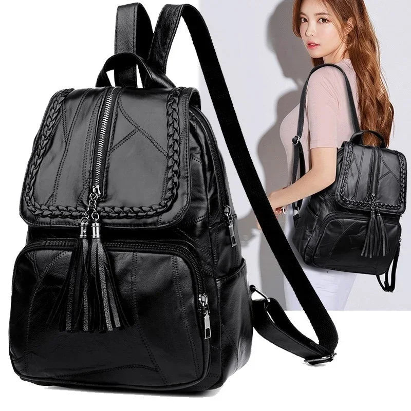 Mini Men's Backpack Fashion Small Black Shoulder School Bag for Man Canvas Designer Waterproof Sports Travel Male Backpacks