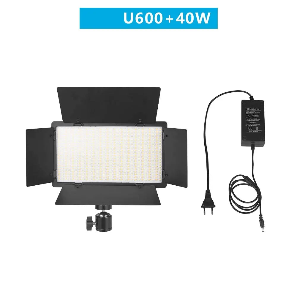 Nagnahz U800 U600 LED Photo Studio Light for Tiktok Youbute Game Live Video Lighting Portable Video Recording Photography Lamp