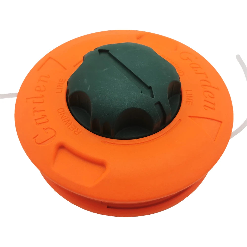 M10 Aluminum Head Nylon Grass Trimmer Head 2 Lijnen Brush Cutter Grass Universele Bump Feed Line Strimme Garden Tools