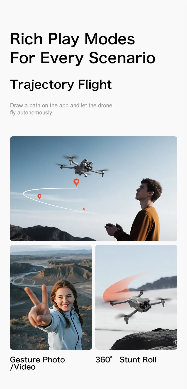 2026 NEW Original GT50 PRO RC Drone 8K HD Dual Cameras WiFi GPS 20mins Flight Aerial Photography Quadcopter Remote Control Toys