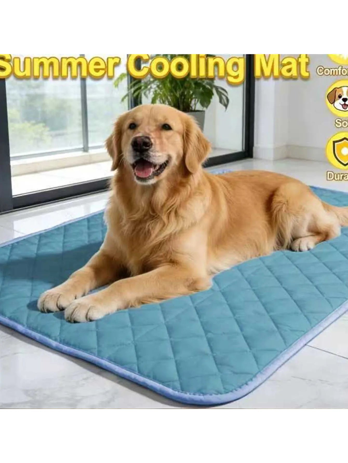Summer pet ice pad dog bed | breathable mesh bed | cat and dog cooling pad, suitable for small and large pets,dog supplies.