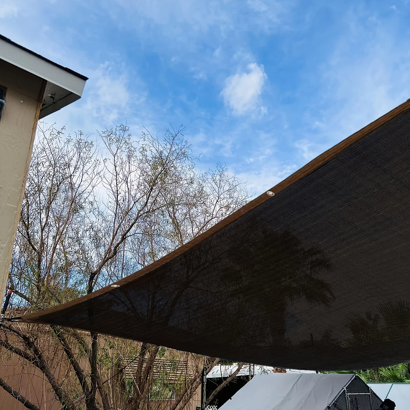 Large Black Garden Sunshade  Breathable UV Block Mesh, Sun & Heat Resistant for Greenhouse & Vegetable Garden Shade Cover, Heatr