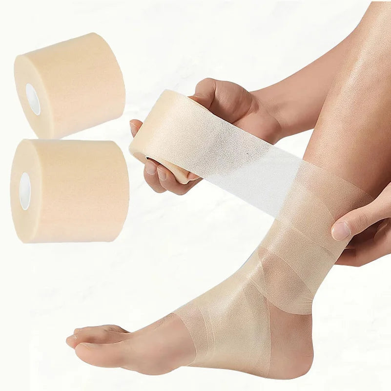 2 Roll 40M Underwrap Foam Tape Athletic Pre-wrap Tape Elastic Breathable Soft Protective Bandage Reduce Allergy Discomfort