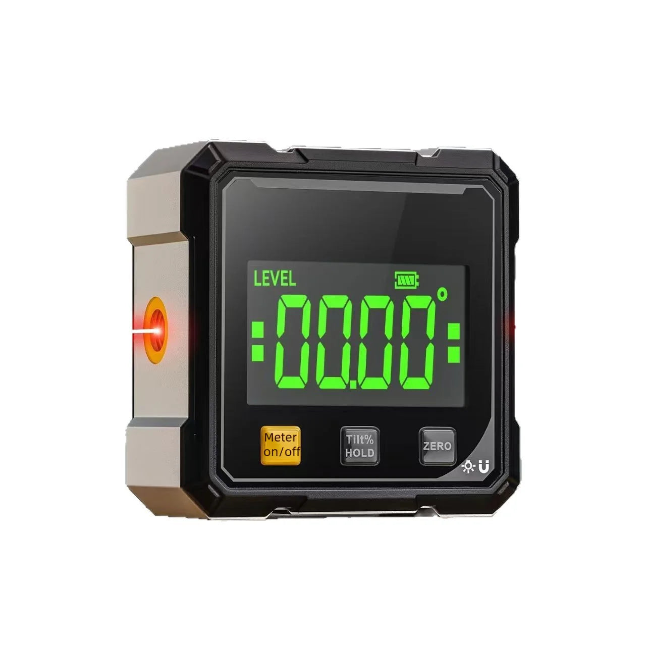 Magnetic Laser Inclinometer Digital Electronic Level Instrument Digital Angle Measuring Protractor Hand Tools For Woodworkin