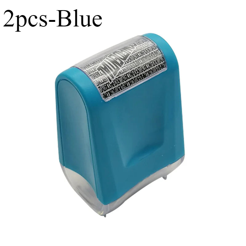 Stamp Roller Anti-Theft Protection ID Seal Smear Privacy Confidential Data Guard Information Data Identity Address Blocker