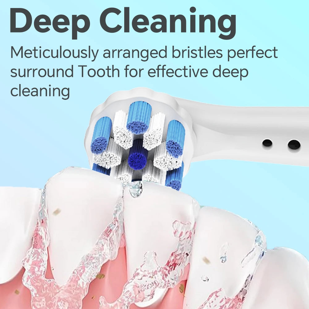 4 8 12 Pack Toothbrushes Head, Compatible with Oral B iO 2/3/4/5/6/7/8/9/10 Series Electric Toothbrush Replacement Brush Heads
