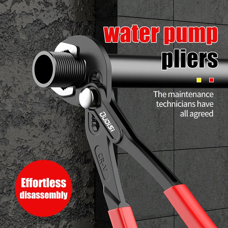 1pc multifunctional water pump tongs, universal wrenches with large openings that can be quickly adjusted, water heating wrenche