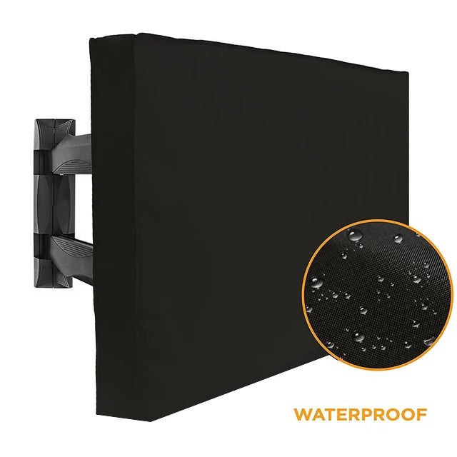 TV Weather and Dust proof Outdoor TV cover Beige 70 "75" 40 "46" 50 "55" 60 "65" Protective TV Screen Garden patio Outdoor TV