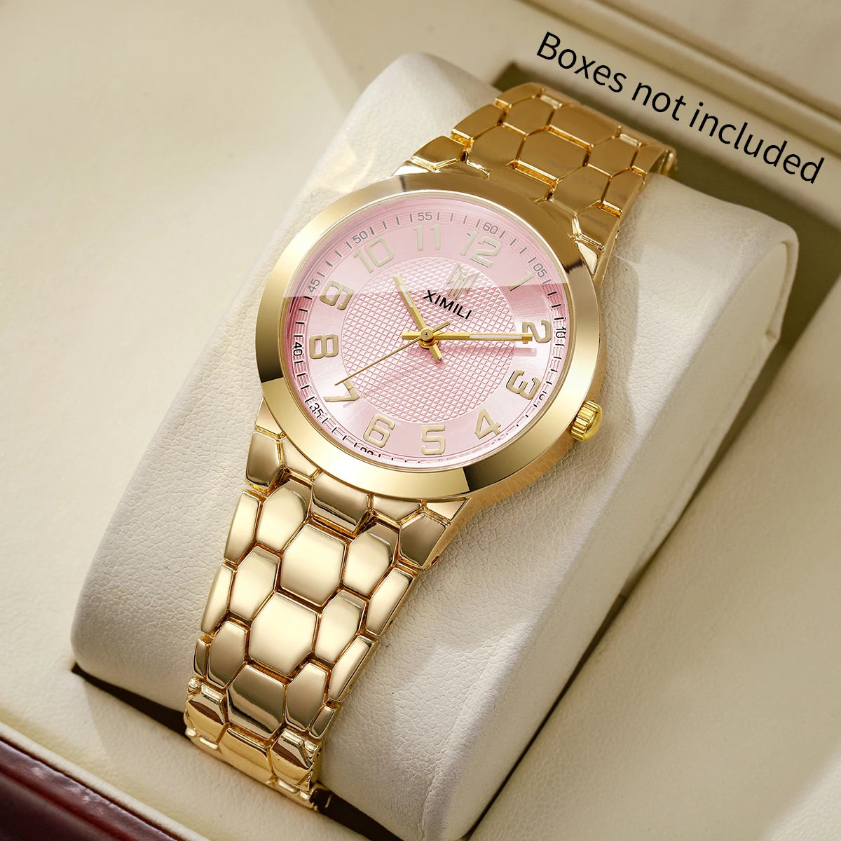 Elegant Women Watches Fashion Arabic Dial Bracelet Strap Ladies Quartz Wristwatches Reloj Mujer Girls Clock Gift（Without Box）