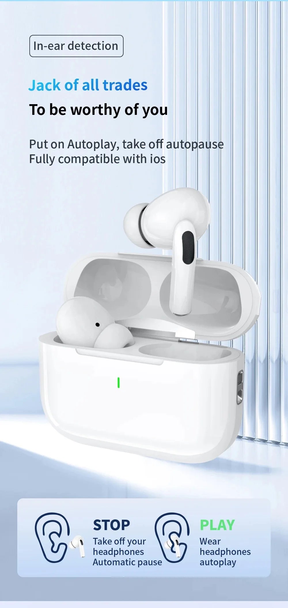 Air Pro ANC Wireless Earphone Bluetooth Headsets Pro 2 Active Noise Cancellation Wireless Charging TWS Earbuds Stereo With Box