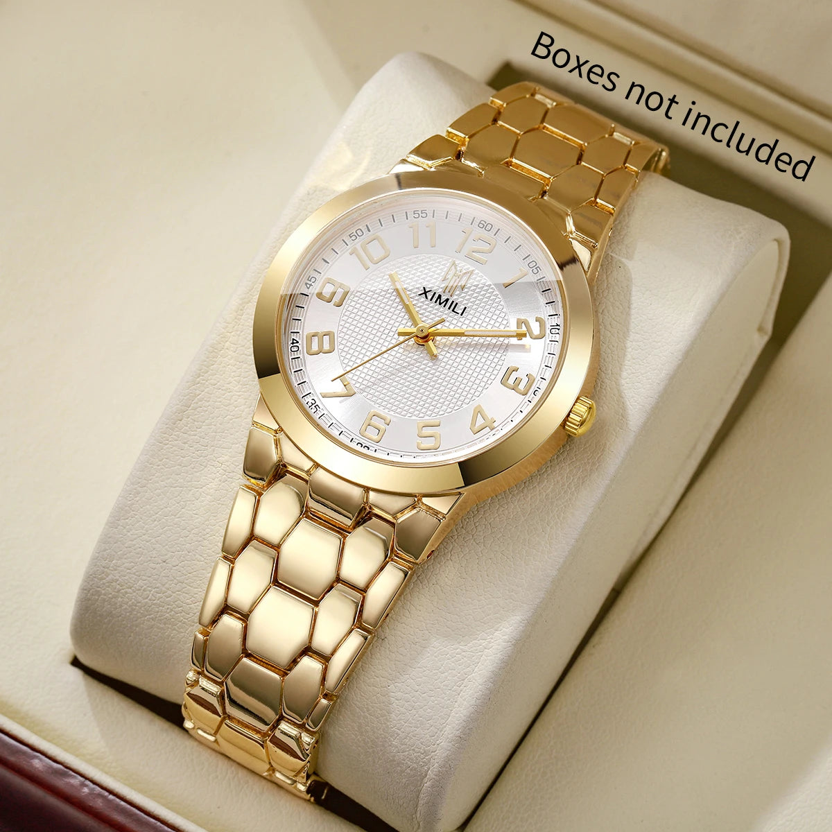 Elegant Women Watches Fashion Arabic Dial Bracelet Strap Ladies Quartz Wristwatches Reloj Mujer Girls Clock Gift（Without Box）