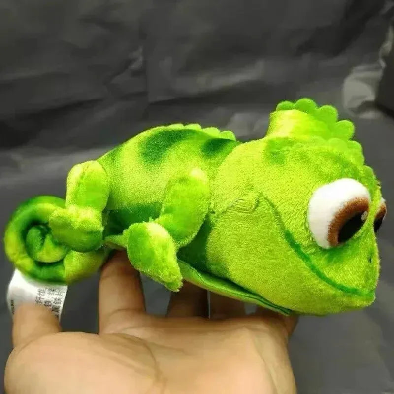 New Pascal Rapunzel Chameleon Plush Dolls 15cm Pascal Stuffed Animals Plush Doll Pascal Rapunzel Shoulder Plush Toy Kids Gifts