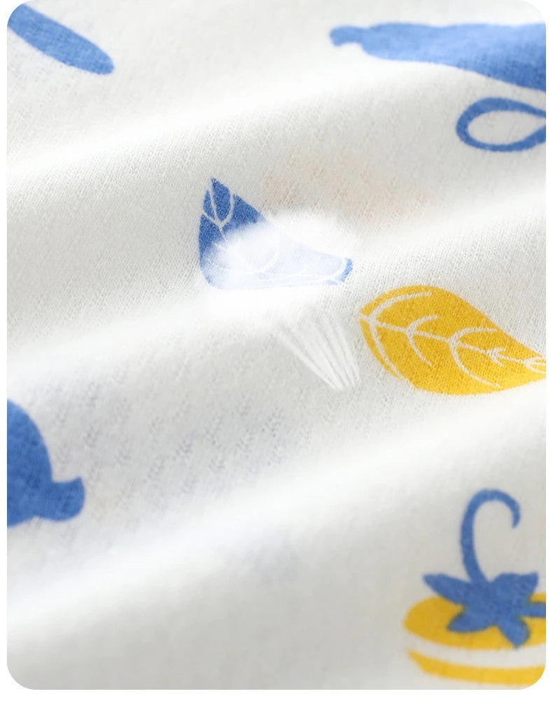 Baby Summer Pure Cotton Sleeveless Triangle Fart Clothes Newborn Thin Breathable Romper Newborn Crawling Clothes Jumpsuit