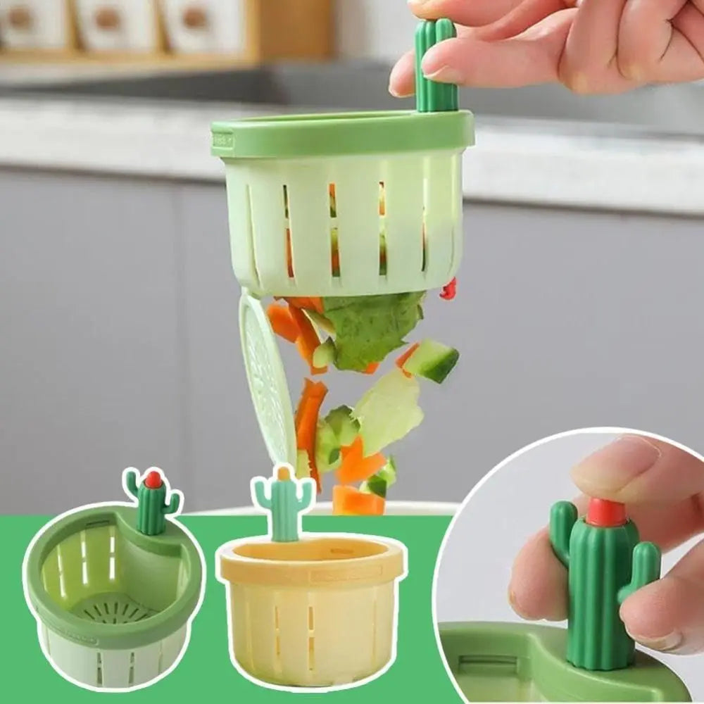 Cactus Kitchen Sink Drain Strainer Easy Cleaning Sink Drain Basket Food Waste Catcher for Kitchen Tools