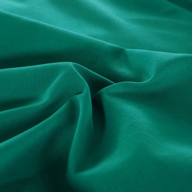 1Pc High Quality 100% Polyester Solid Color Fitted Sheet Mattress Cover Four Corners With  Elastic Band Bed Sheets