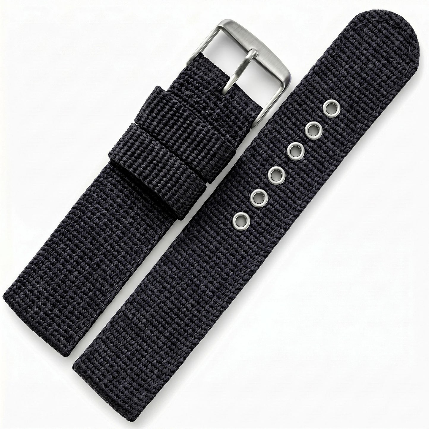 18 20 22 24mm Universal Nylon Watchband Sport Canvas Strap 4 Colors Replacement Bracelet Men Women Accessories