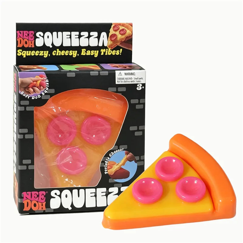 Needoh Sensory Jellyfish Gummy Bear Toy Soft Nice Cube Anti-Stress Stress Relief Pressure Souvenir Sensory Non-toxic Fidget Toy