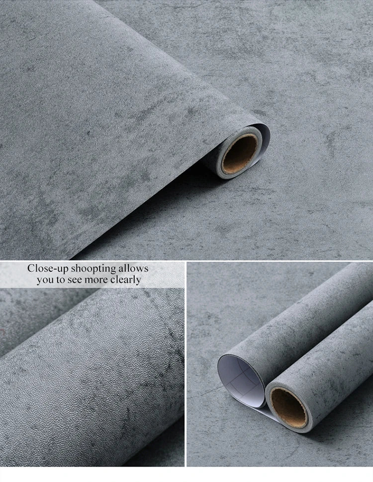40cm Thicken Floor Sticker PVC Self-adhesive Waterproof Ceramic Tile Wall Sticker Suitable for Bathroon Kitchen Floor Home Decor