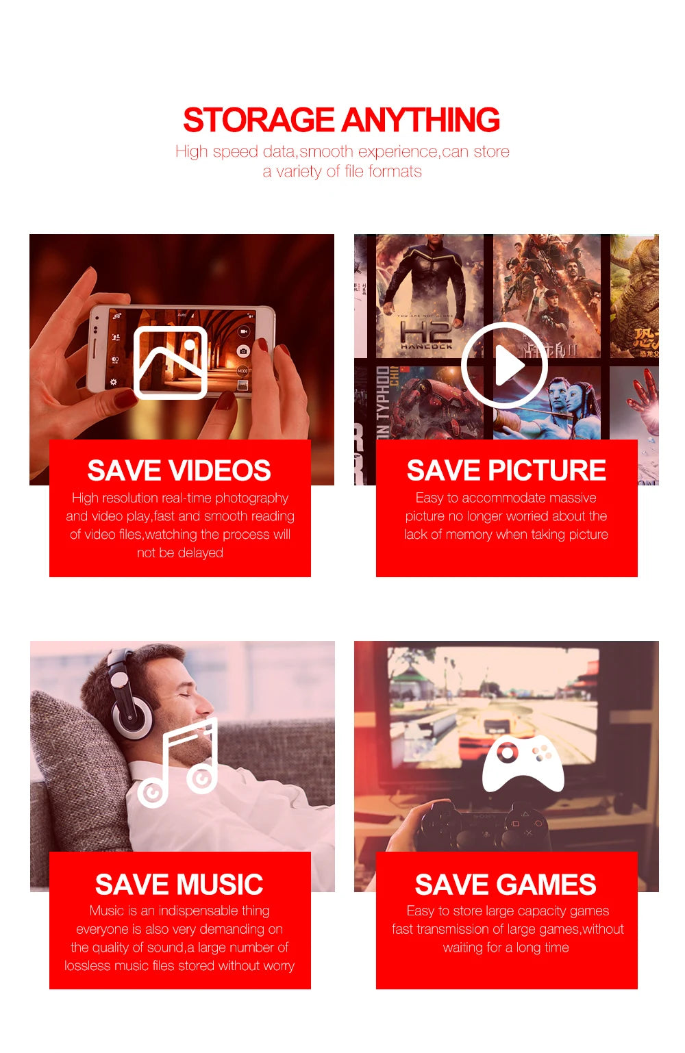 100% Original SanDisk Micro tf SD Card Class 10 TF Card 32GB 64GB 128GB Memory Card for Phone Tablet Flash Card