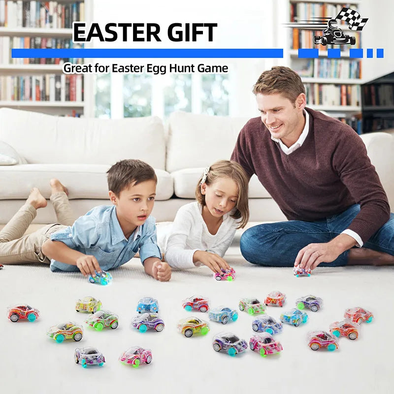 12/24Pcs Mini Pull Back Cars Racing Toys for Kids Birthday Party Favors Classroom Prizes Goodie Bag Fillers Pinata Gifts