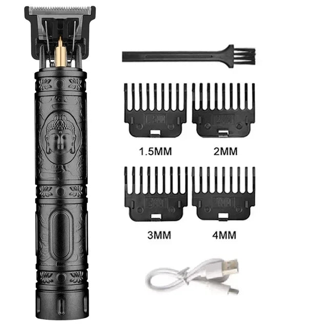 Electric Hair Cutting Machine And the accessories  T9 Clipper Hair Rechargeable Man Shaver Trimmer For Men's Barber Professional