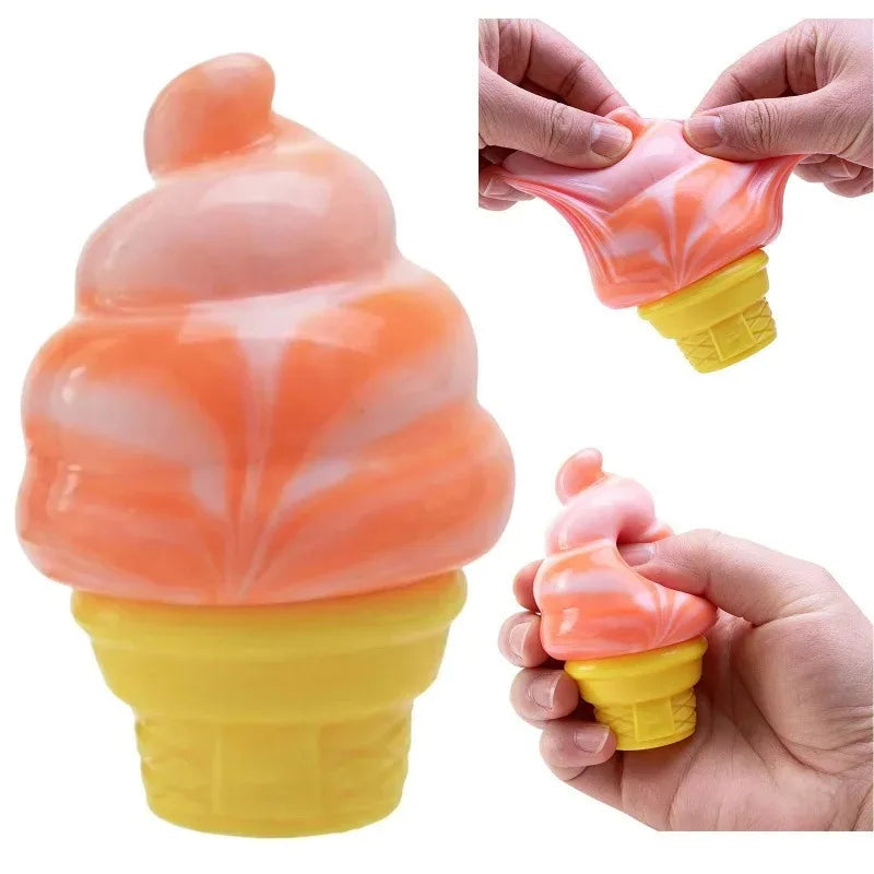 New Schylling Needoh Ice-Cream Sensory Toys Stress Relieving Blocks Pinching Relieving Puzzle Solving Venting Children Souvenir