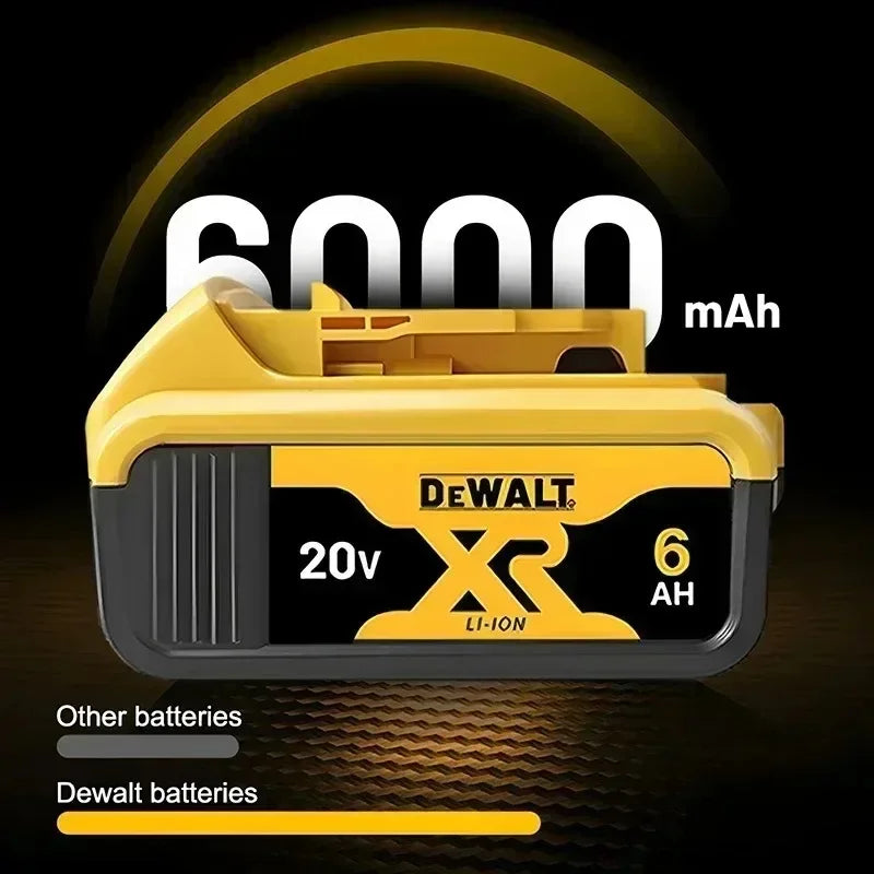 DeWALT Original Battery 20V/60V 6Ah 9Ah MAX FlexVolt for DCB606 DCB205 DCB206 DCB209 DCB182 Power Tool
