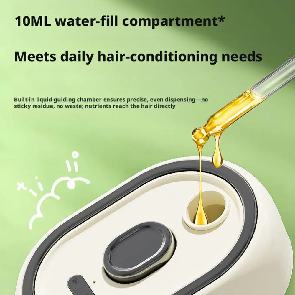 Electric Spray Air Cushions Massage Comb 3 in 1 Self Cleaning Steam Essential Oil Brush Rechargeable Spray Scalp Massager Combs