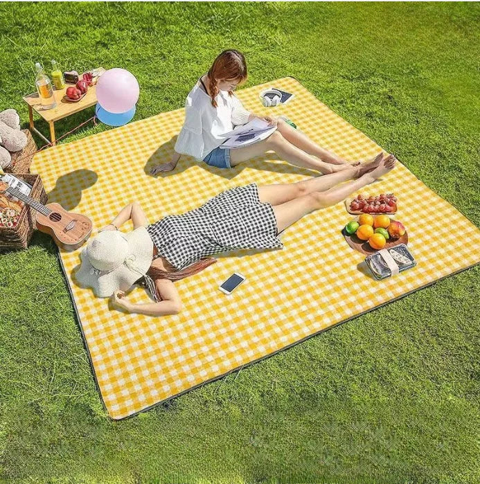Picnic Mat - Foldable - for Spring Outings, Picnics, Beach Camping - Waterproof and Moisture-proof - Ground Mat - Picnic Cloth