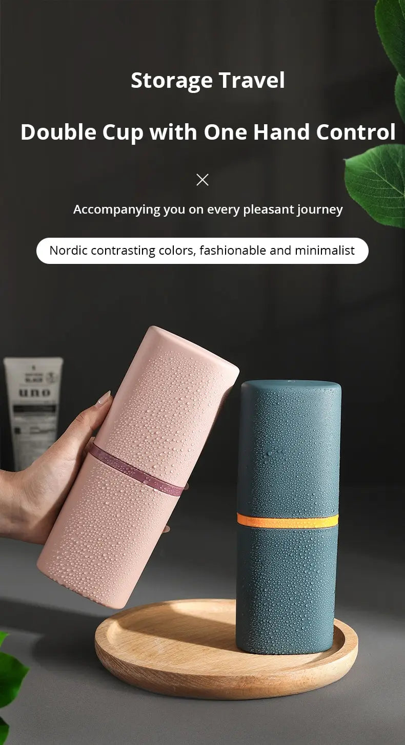 1pc Toothbrush Travel Case Travel Toothbrush Holder Case Portable Travel Toothbrush Case For Traveling Camping Business Trip