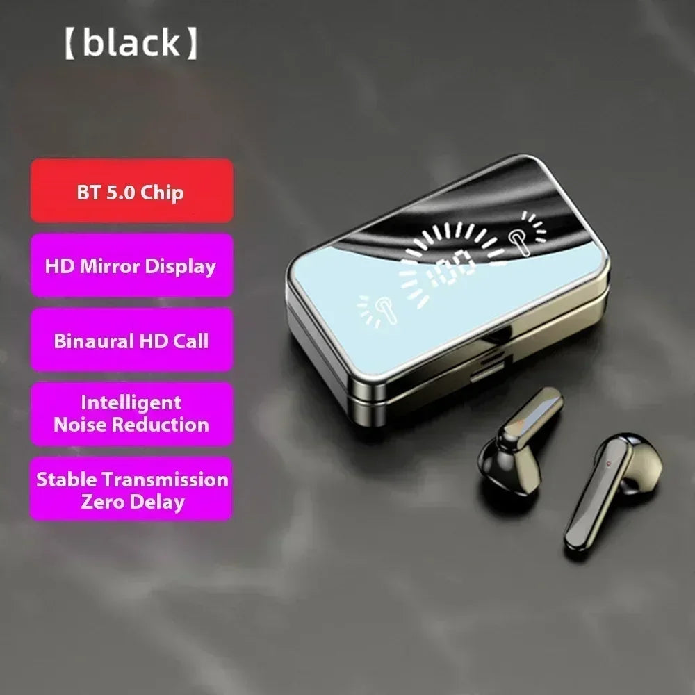 TWS Bluetooth-Compatible Earphones Stereo Sport Headset Wireless Headphone apply to smartphones
