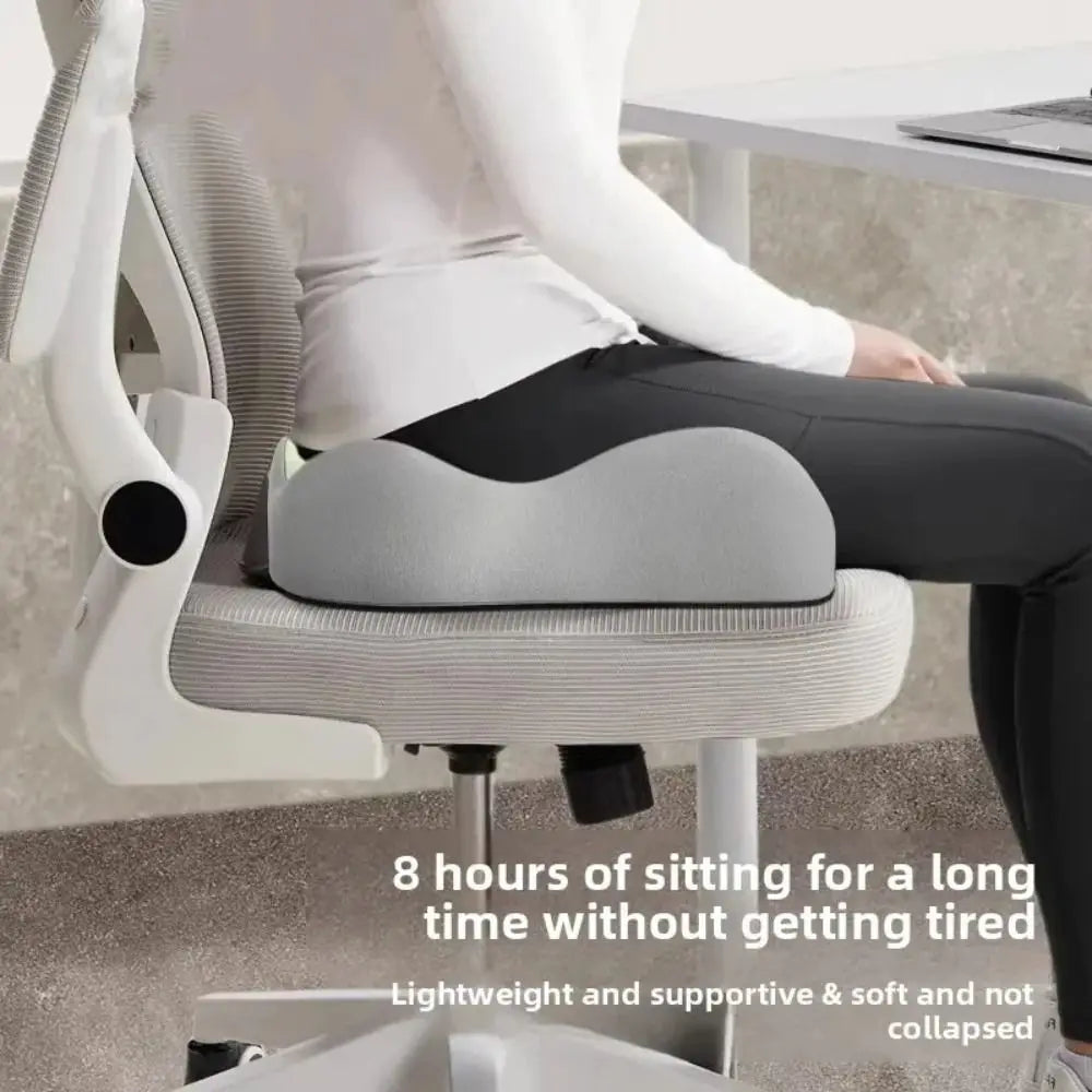New Tailbone Sciatica Back Pain Relief Comfort Office Chair Car Seat Cushion Non-Slip Orthopedic Memory Foam Coccyx Cushion