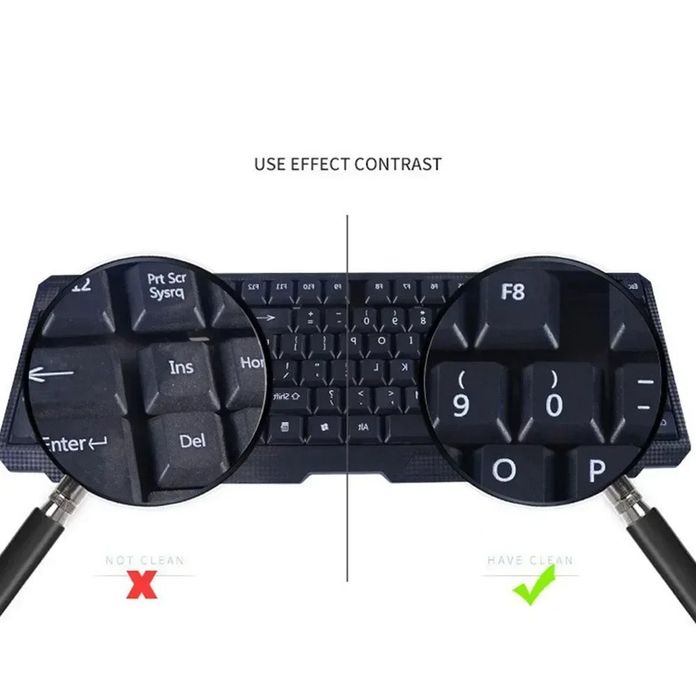 Super Dust Clean Clay Dust Keyboard Cleaner Slime Toys Cleaning Gel Car Gel Mud Putty Kit USB for Laptop Cleanser Glue Cars Part
